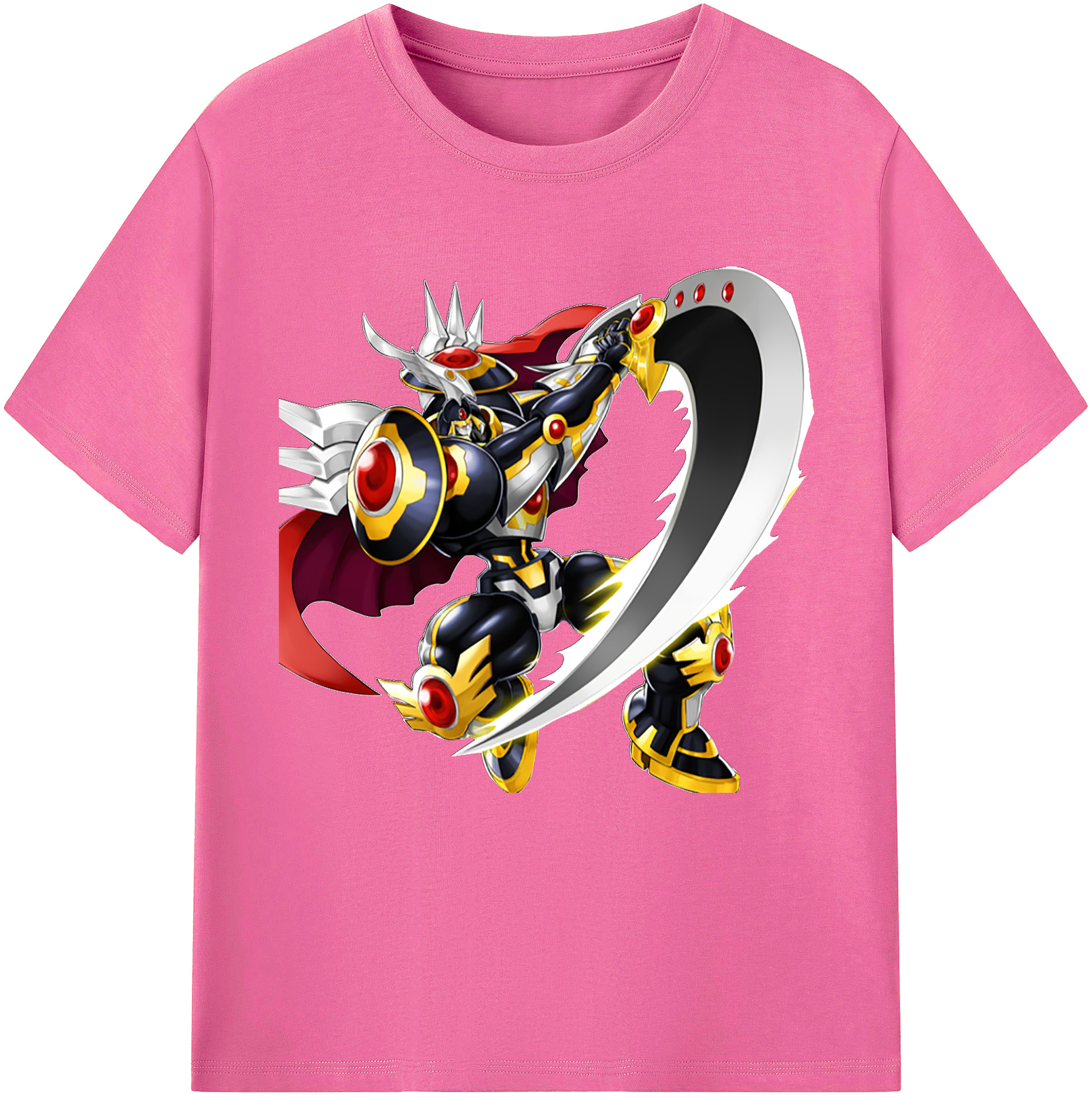 （画像用） 遊☆戯☆王 Yu-Gi-Oh! レディースカジュアルプリントTシャツ（綿100％）
